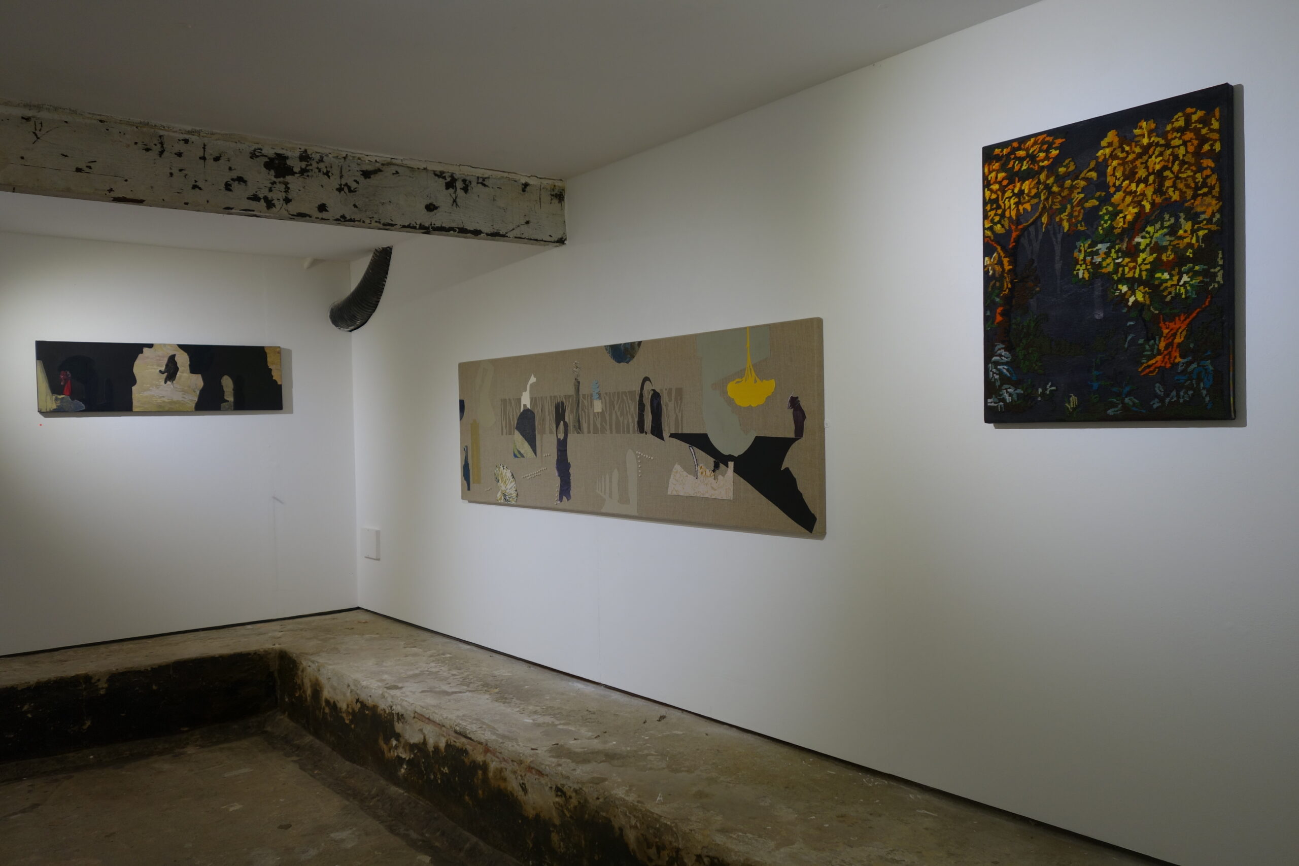 works of art installed in the Brocket Gallery, London